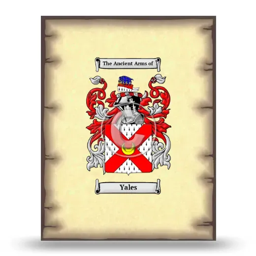 Yales Coat of Arms Print