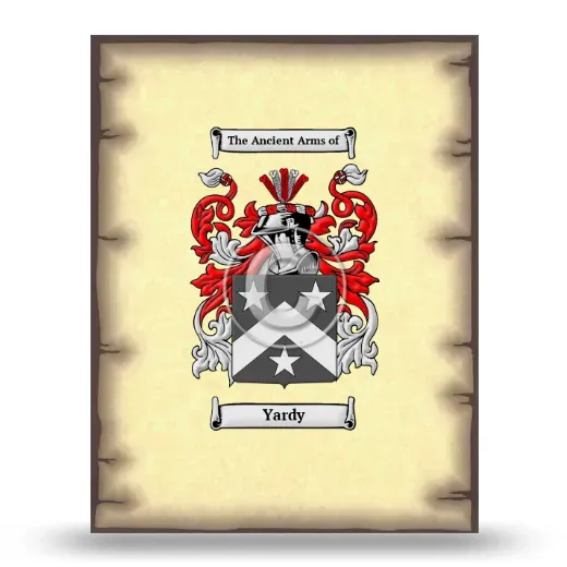 Yardy Coat of Arms Print