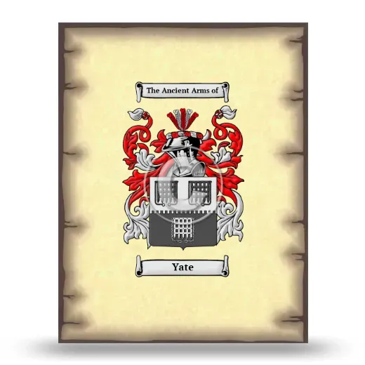 Yate Coat of Arms Print
