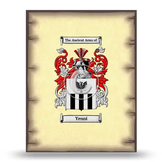 Yenni Coat of Arms Print