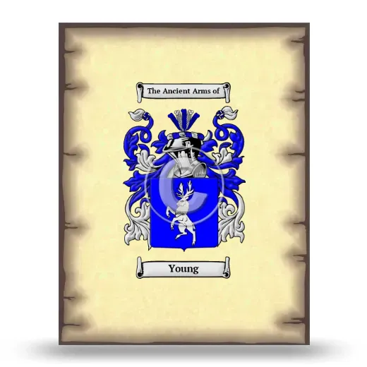 Young Coat of Arms Print