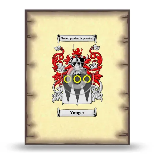 Yunger Coat of Arms Print
