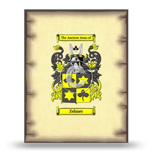 Zehner Coat of Arms Print