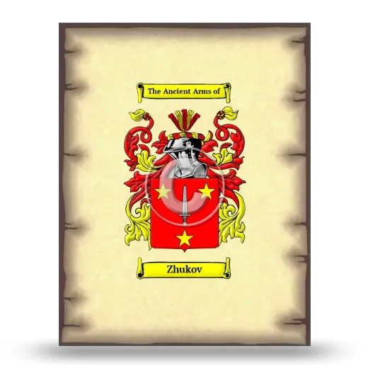 Zhukov Coat of Arms Print