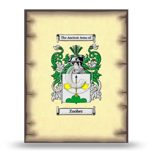 Zoober Coat of Arms Print