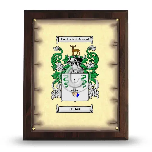 O'Dea Coat of Arms Plaque