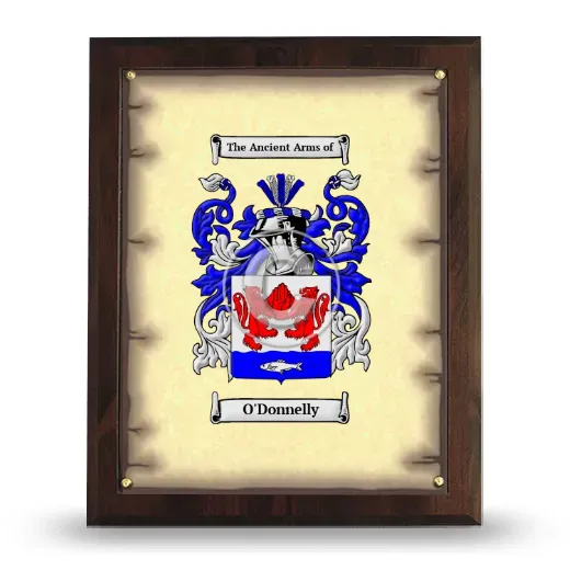 O'Donnelly Coat of Arms Plaque