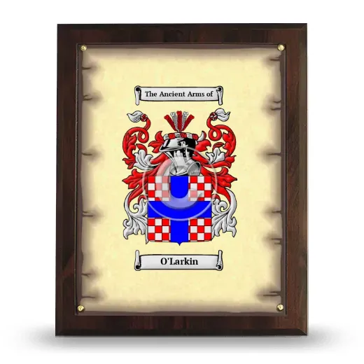 O'Larkin Coat of Arms Plaque