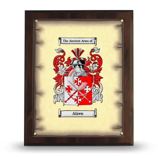 Aizen Coat of Arms Plaque