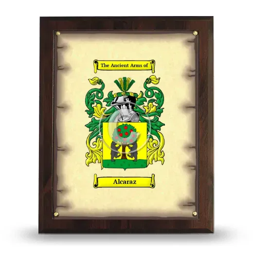 Alcaraz Coat of Arms Plaque