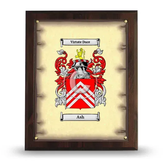 Ash Coat of Arms Plaque