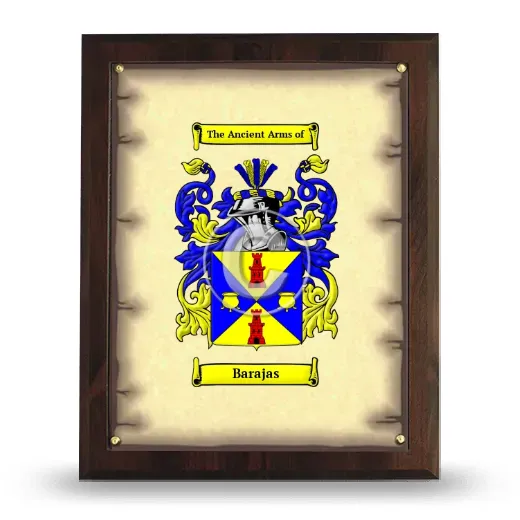 Barajas Coat of Arms Plaque