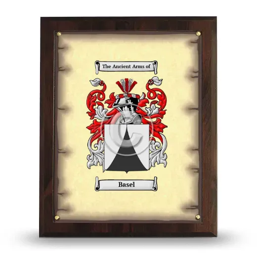 Basel Coat of Arms Plaque
