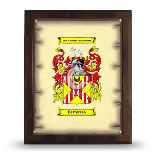 Battersea Coat of Arms Plaque