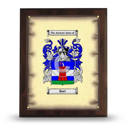 Bort Coat of Arms Plaque