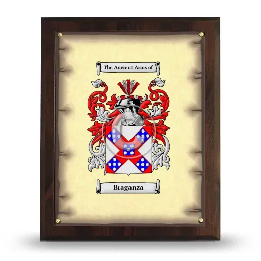 Braganza Coat of Arms Plaque