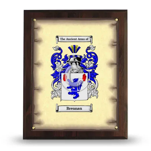 Brennan Coat of Arms Plaque