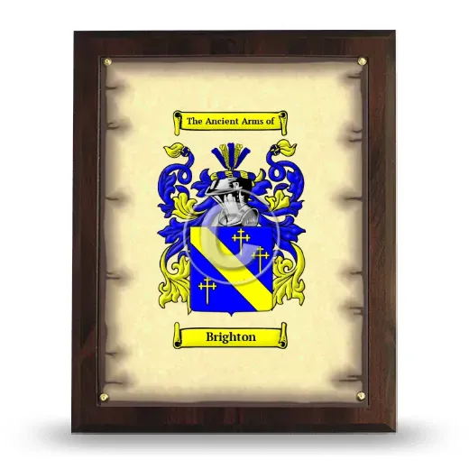 Brighton Coat of Arms Plaque