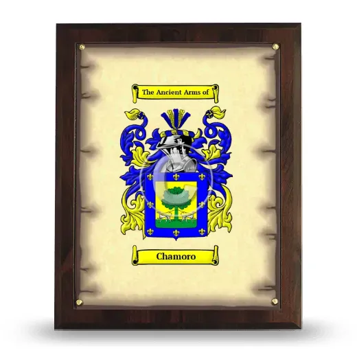 Chamoro Coat of Arms Plaque