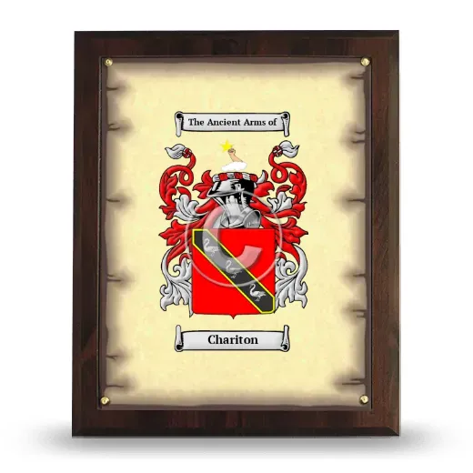 Chariton Coat of Arms Plaque