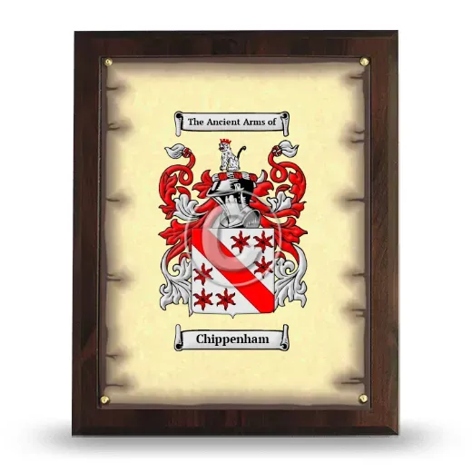 Chippenham Coat of Arms Plaque