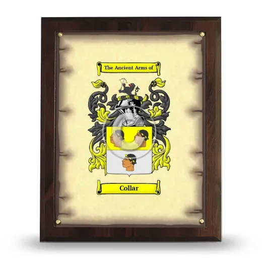 Collar Coat of Arms Plaque