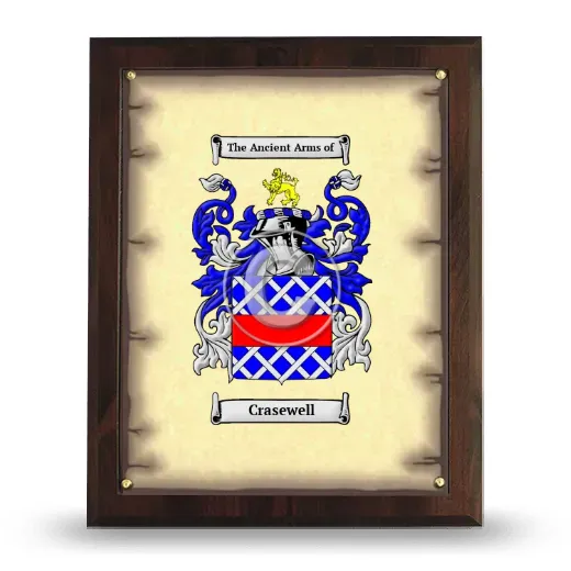 Crasewell Coat of Arms Plaque