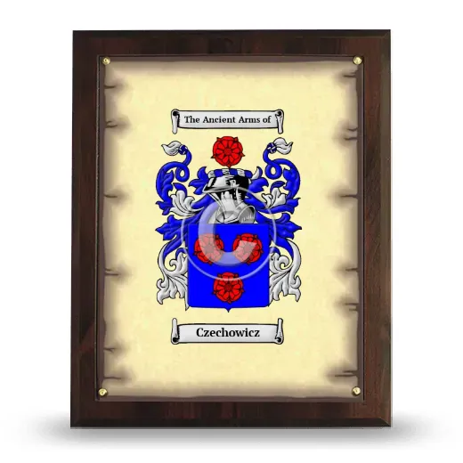 Czechowicz Coat of Arms Plaque