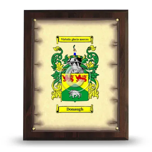 Donaugh Coat of Arms Plaque