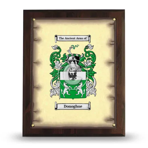 Donoghue Coat of Arms Plaque