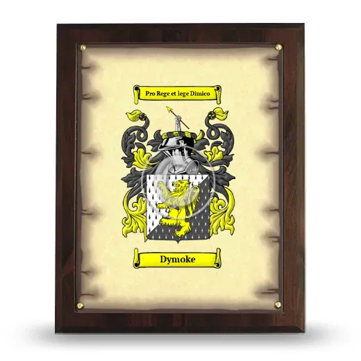 Dymoke Coat of Arms Plaque