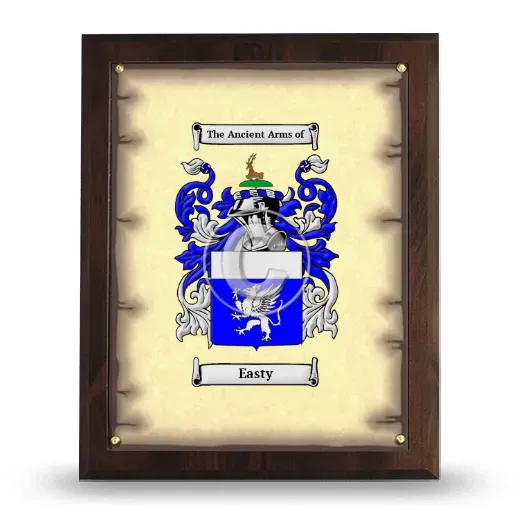 Easty Coat of Arms Plaque