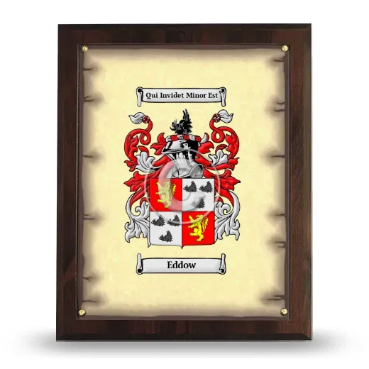 Eddow Coat of Arms Plaque