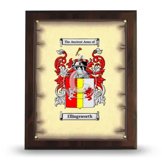 Ellingsworth Coat of Arms Plaque
