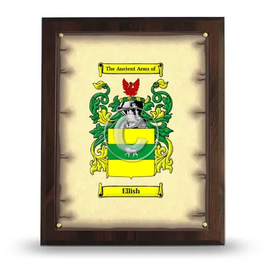 Ellish Coat of Arms Plaque