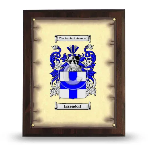 Essendorf Coat of Arms Plaque