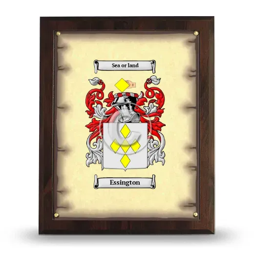 Essington Coat of Arms Plaque