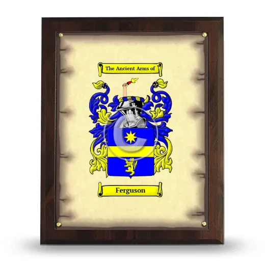 Ferguson Coat of Arms Plaque