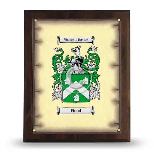 Flood Coat of Arms Plaque