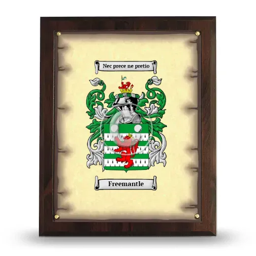 Freemantle Coat of Arms Plaque
