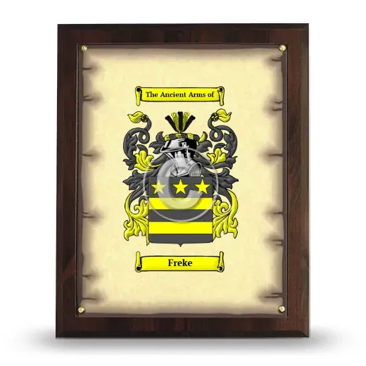 Freke Coat of Arms Plaque