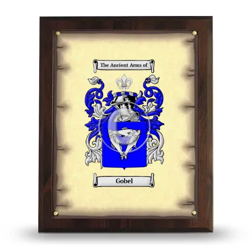 Gobel Coat of Arms Plaque
