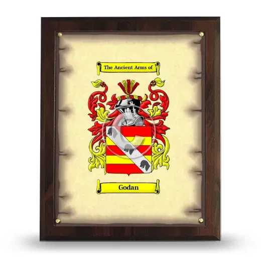 Godan Coat of Arms Plaque