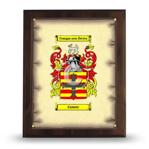 Gower Coat of Arms Plaque