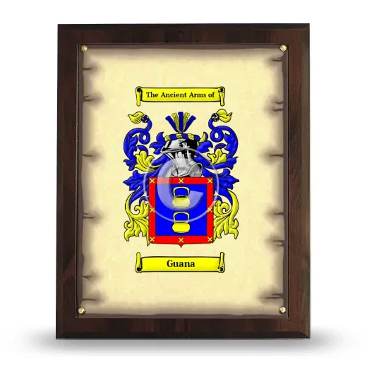Guana Coat of Arms Plaque