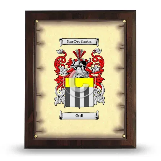 Gull Coat of Arms Plaque