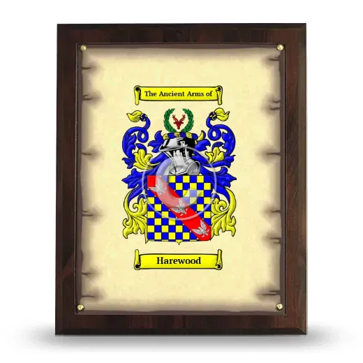 Harewood Coat of Arms Plaque