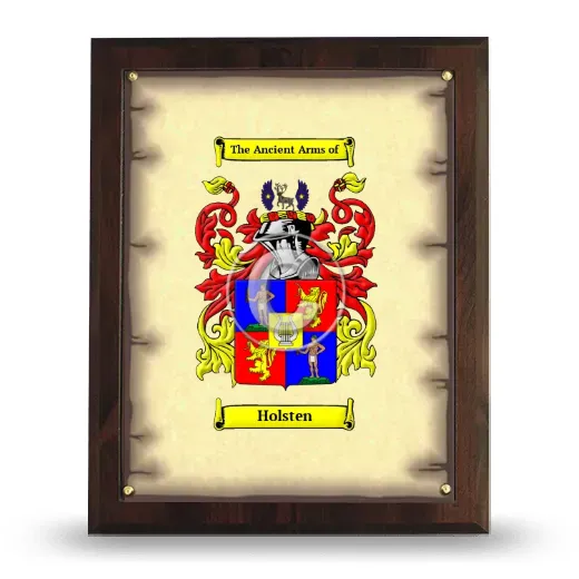 Holsten Coat of Arms Plaque