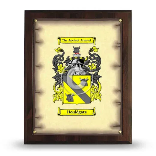 Houldgate Coat of Arms Plaque