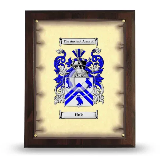 Huk Coat of Arms Plaque